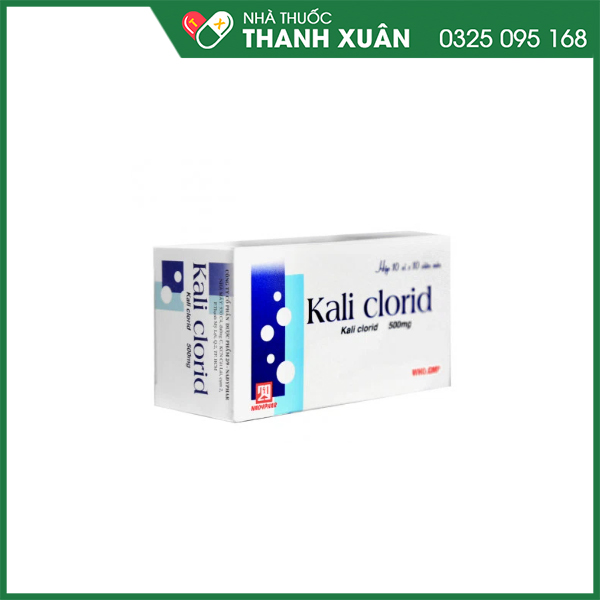 Kali Clorid phòng và điều trị các chứng giảm kali huyết